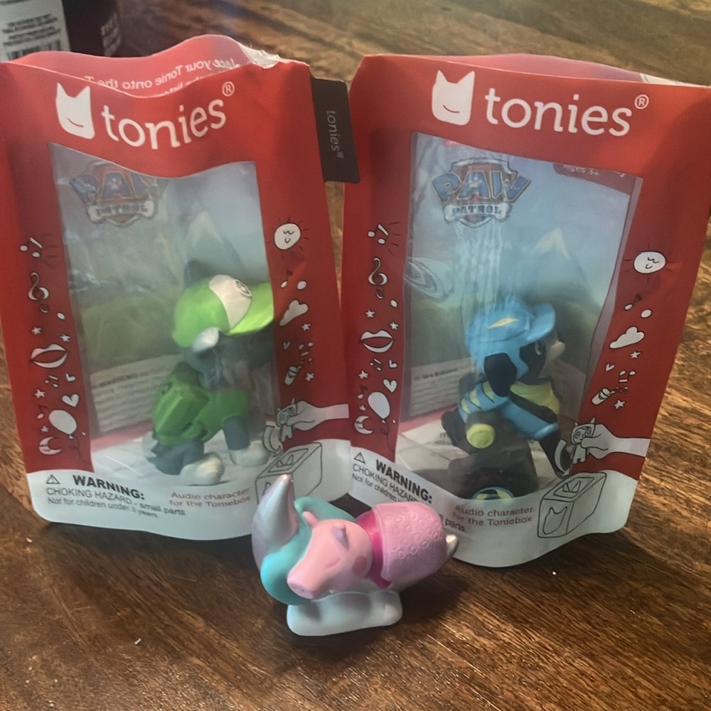 Tonies bundle - Paw Patrol & Peppa - Stories - Interactive Figurine